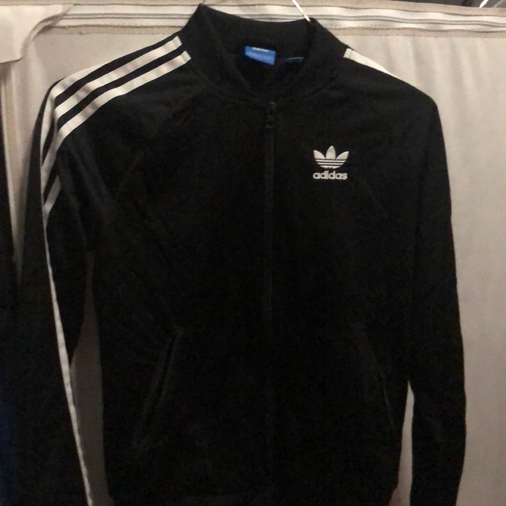 My daughters jacket cute Adidas authentic black